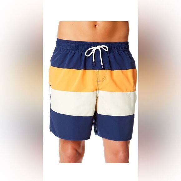 Chaps Men's Swim Trunks with UPF50+ - Picture 3 of 4